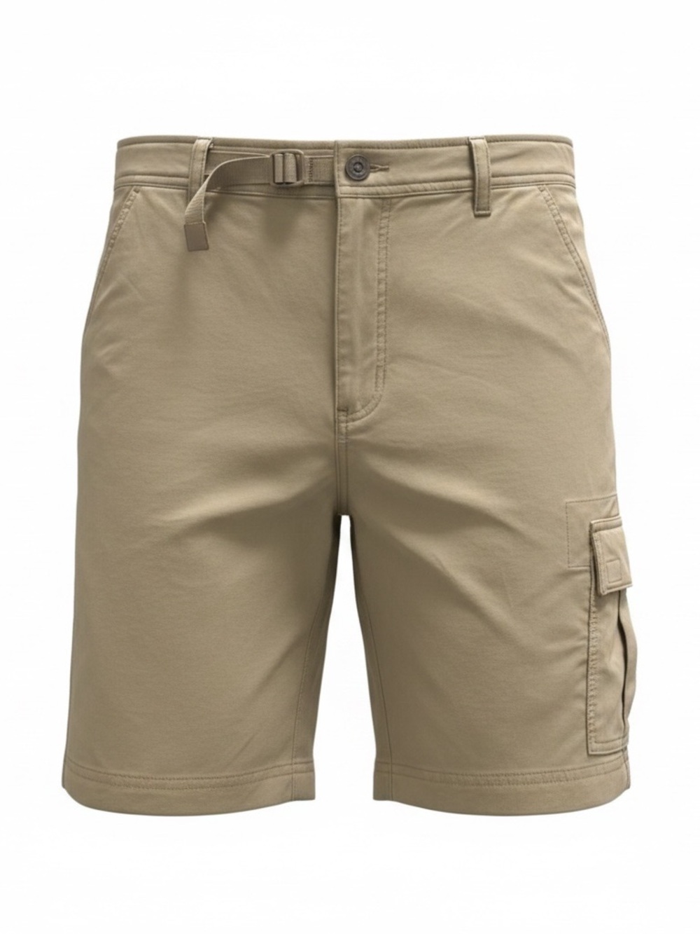 Gerry "Explore the Possibilities" Men's Stretch Shorts in Khaki Tan. (008)